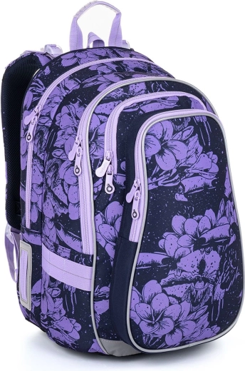 Schulrucksack Topgal Lynn mit Blumen