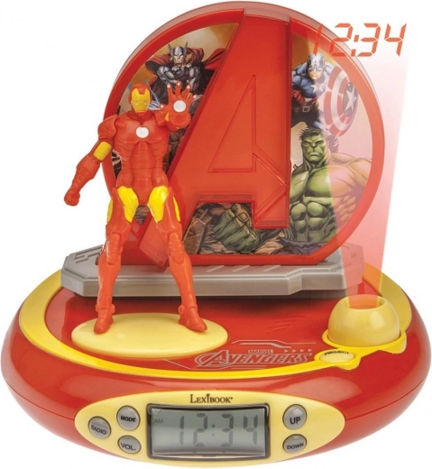 3D-Wecker mit Projektor AVENGERS Iron Man