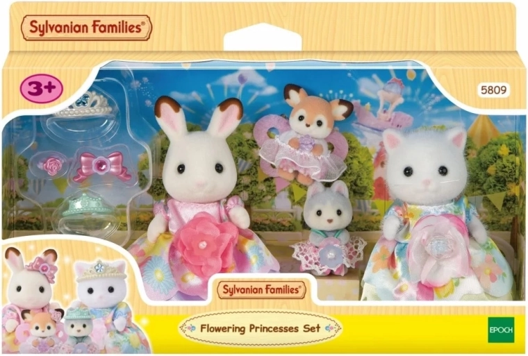 Sylvanian Families Blumenprinzessinnen – Set mit 4 Figuren