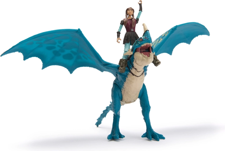 Reiterin im Sattel – bereit zum Abflug