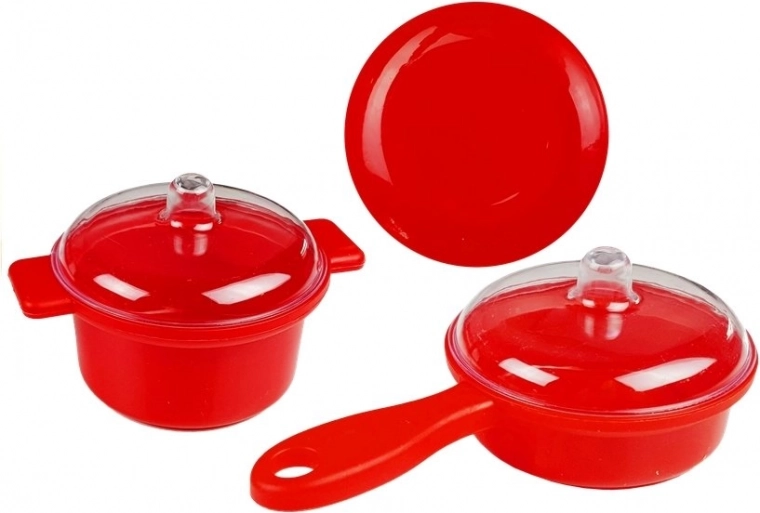 Komplettes Geschirrset für kleine Chefköche