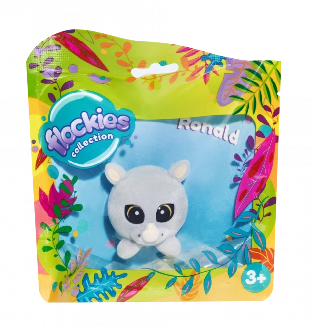 Tierchen Flockies Nashorn Ronald