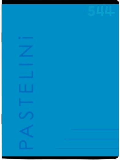 Heft PASTELINI A5 liniert blau