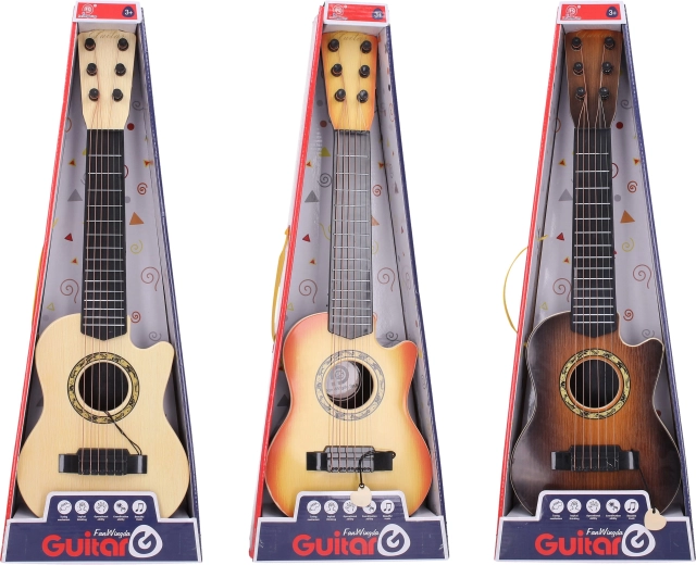 Kinder-Gitarre 55 cm mit Plektrum – 1 Stück