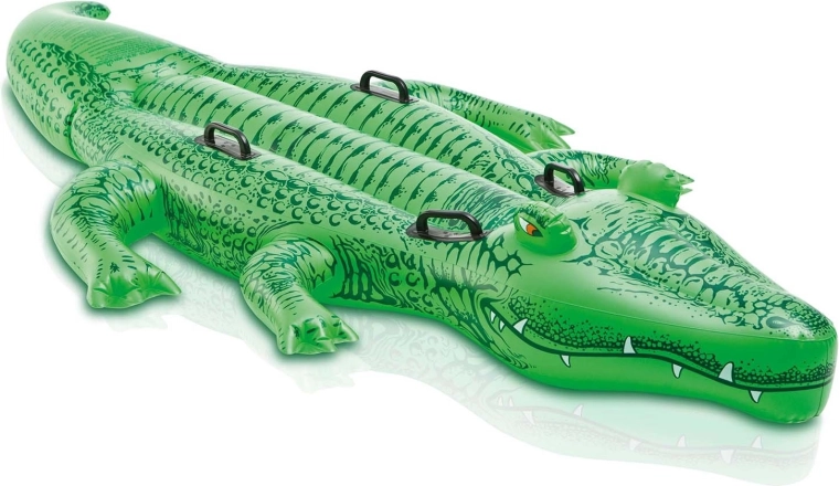 Aufblasbares Krokodil zum Schwimmen 203 × 114 cm Intex