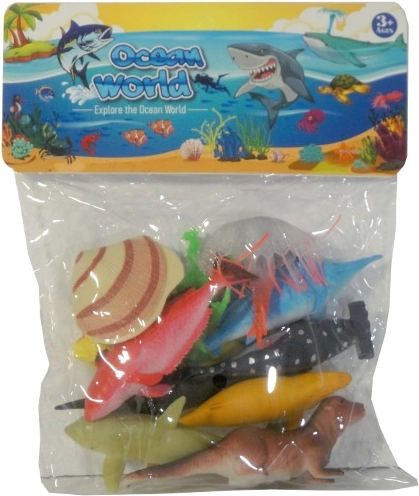 Set aus Meerestier-Figuren – 8 Stk.