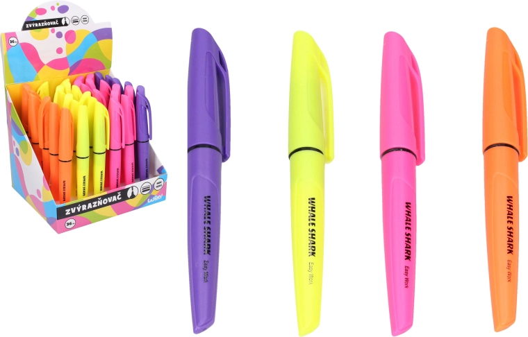 Fluo-Textmarker – Set mit 4 Farben