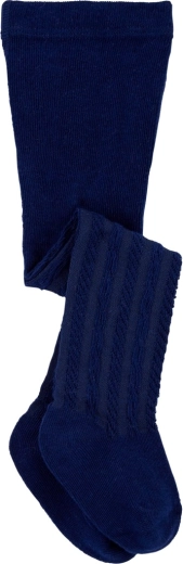 Mädchen-Strumpfhose navy 0–6 Monate Carter's