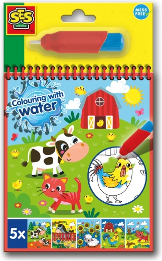 Wasser-Malbuch – Bauernhof