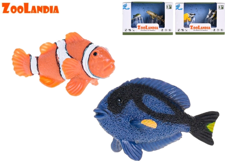 Zoolandia Meeres­tierchen – Set aus Kunststofffiguren für das Aquarium, 3 Varianten