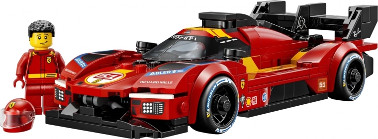 Authentische Renndetails des Ferrari 499P