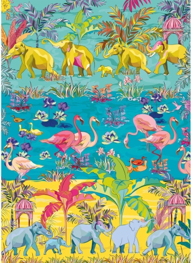 Puzzle Tropische Oase 1000 Teile GIBSONS