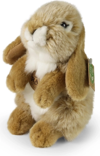 Rappa Plüschkaninchen beige, stehend, 18 cm, Eco-Friendly