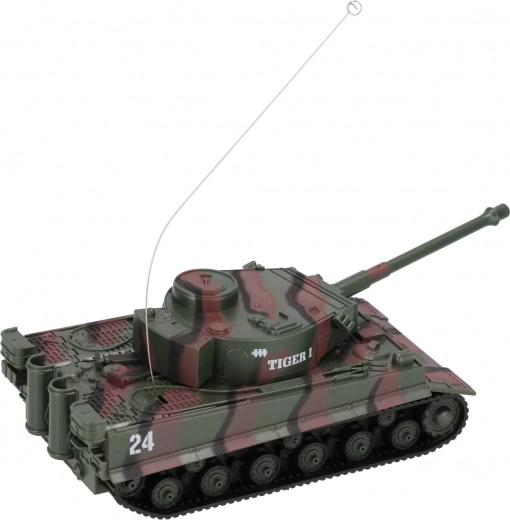 Drehbarer Turm und lange Kanone