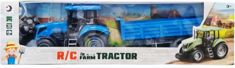 Ferngesteuerter Traktor mit Anhänger