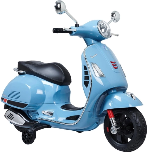 Elektrisches Motorrad Vespa GTS Buddy Toys blau