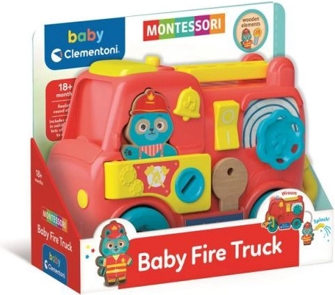 Baby Clementoni Montessori-Feuerwehrauto für die Kleinsten