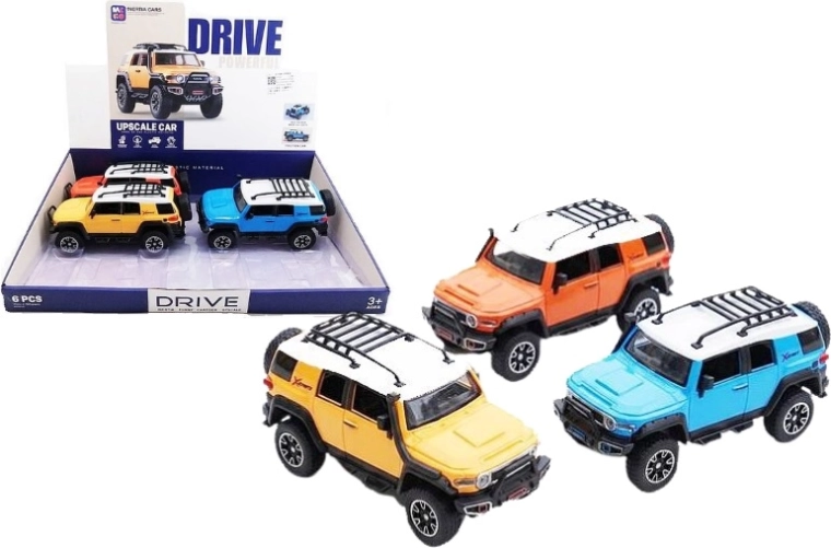 Toyota FJ Kinder-Dreiradfahrzeug 19 cm mit Licht und Sound