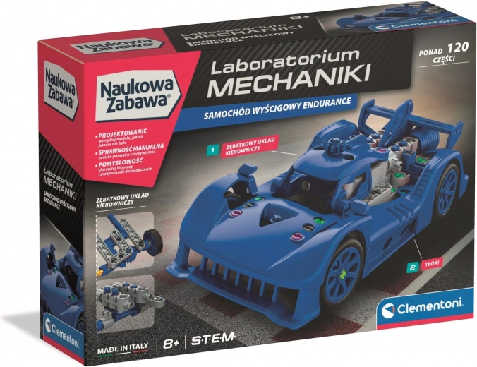 Mechanik-Labor – Ausdauer-Rennwagen CLEMENTONI