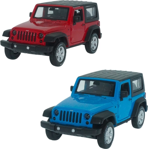 Metallmodell JEEP Wrangler 1:32 mit Licht und Sound