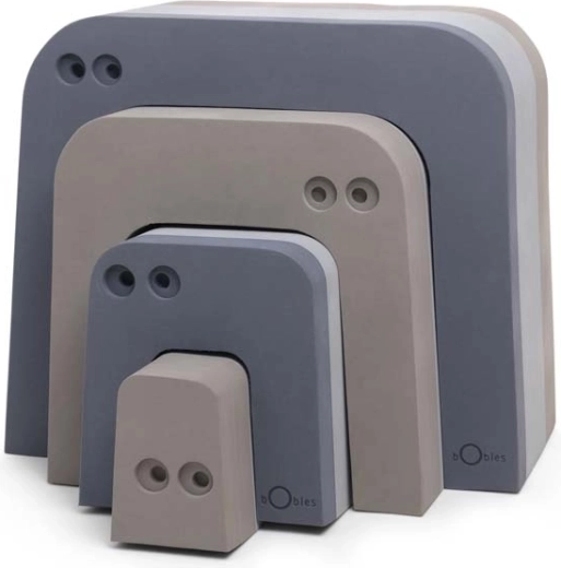 bObles Ameisenbär cloudy blue – sensorisches Balance-Spielzeug