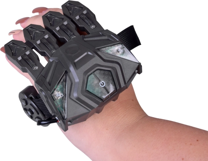 Zwei Steuerungsmodi: Handschuh und RC-Controller