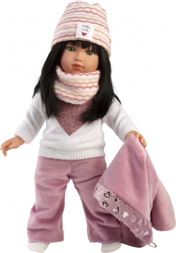 Winter-Outfit für Puppe 40 cm