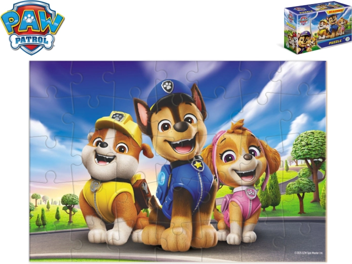 Paw Patrol Kinderpuzzle in der Box – 35 Teile