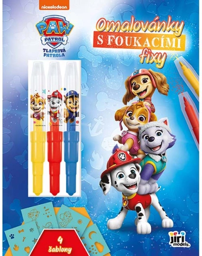 Malbuch mit Airbrush-Filzstiften Paw Patrol / PAW Patrol