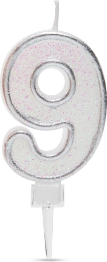 Tortenkerze Zahl 9