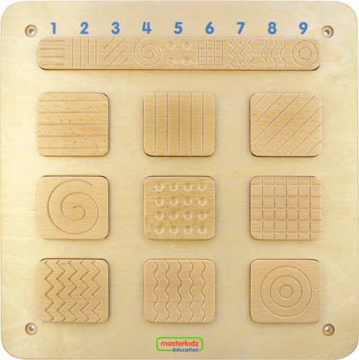 Masterkidz Sinnes-Wandtafel – Texturen erkennen