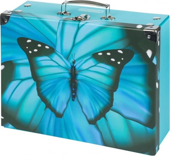 Faltbarer Schulkoffer Butterfly mit Beschlägen BAAGL