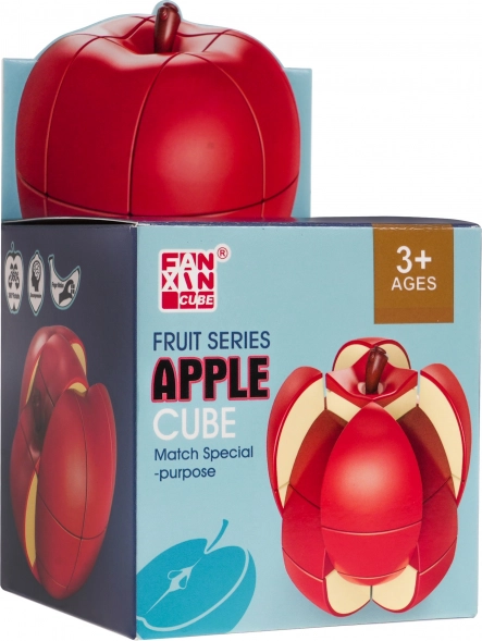 Puzzle-Würfel Apfel
