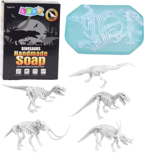 Kreativset 2-in-1 Seifenherstellung und Dinosaurier-Ausgrabungen