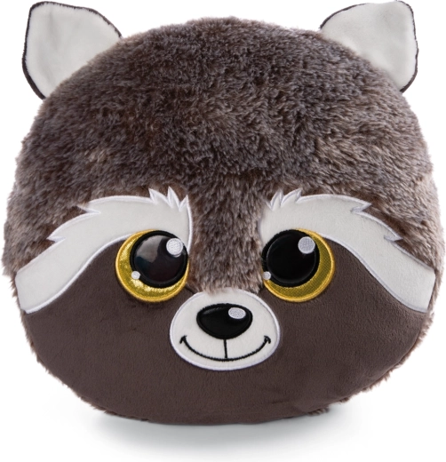 NICI Glubschis Kissen Waschbär Clooney