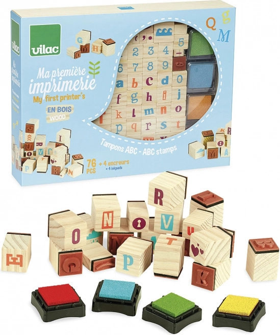 Vilac Holzstempel Alphabet