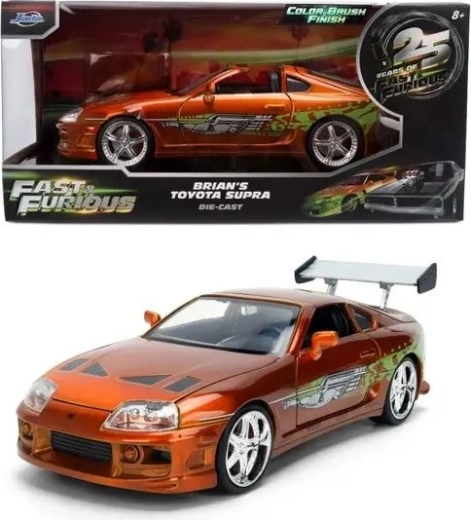 Jada Toys Toyota Supra 1995 Jubiläumsedition aus Fast & Furious im Maßstab 1:24