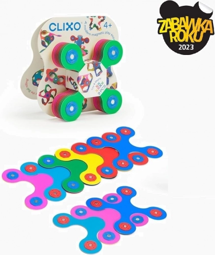 Clixo Tiny & Mighty magnetisches Konstruktionsset 9 Stk.