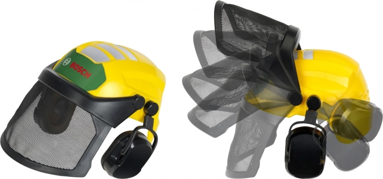 Klappbares Netzvisier für realistisches Spiel