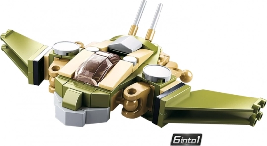 Sluban Bausatz König der Landstreitkräfte - Militärroboter