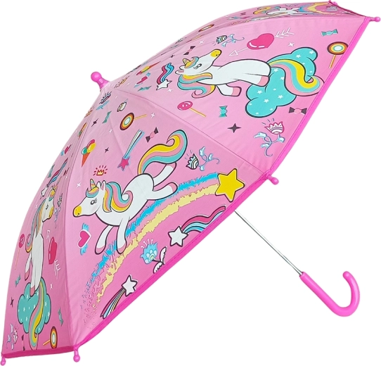 Kinder-Regenschirm Einhörner