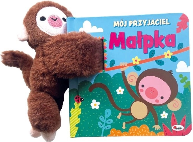 Mein Affenfreund – Pappbilderbuch mit Plüsch-Maskottchen