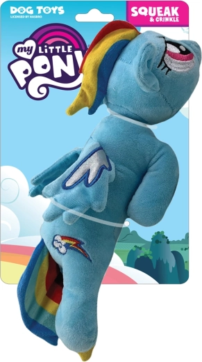 Plüschspielzeug für Hunde My Little Pony Rainbow Dash 33 cm