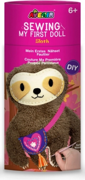 Kreativ-Set Meine erste Nähpuppe - Faultier