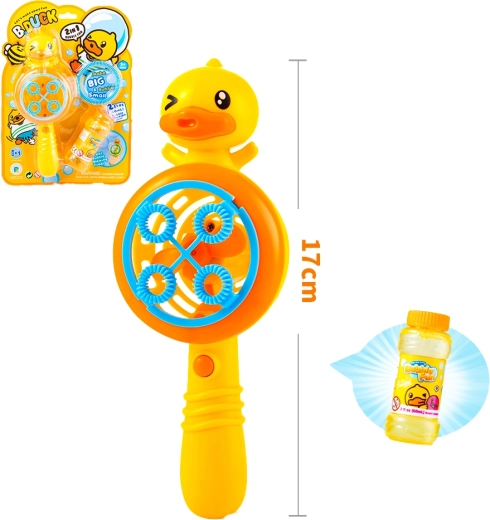 B.Duck Seifenblasenpistole mit Ventilator 2-in-1 (60 ml)