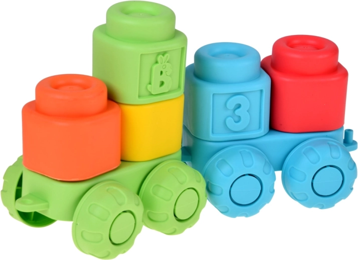 Bauen und Spielen mit einem Fahrzeug