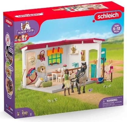Schleich Horse Club Sattelkammer mit Figuren