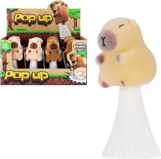 Springendes Capybara-Spielzeug 10 cm