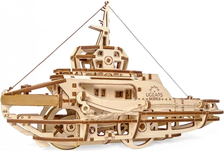 Ugears mechanisches Holzpuzzle Schlepper