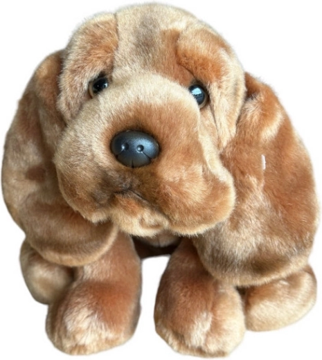 Plüschhund Sankt Hubertus 28 cm